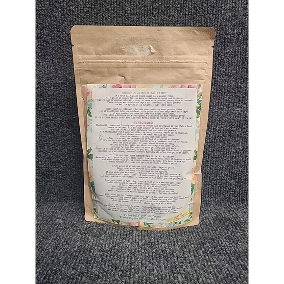 NEW Sweet Pickins Milk Paint 12Oz ( Makes 1 Quart) Zinc Grey - Picture 3 of 3